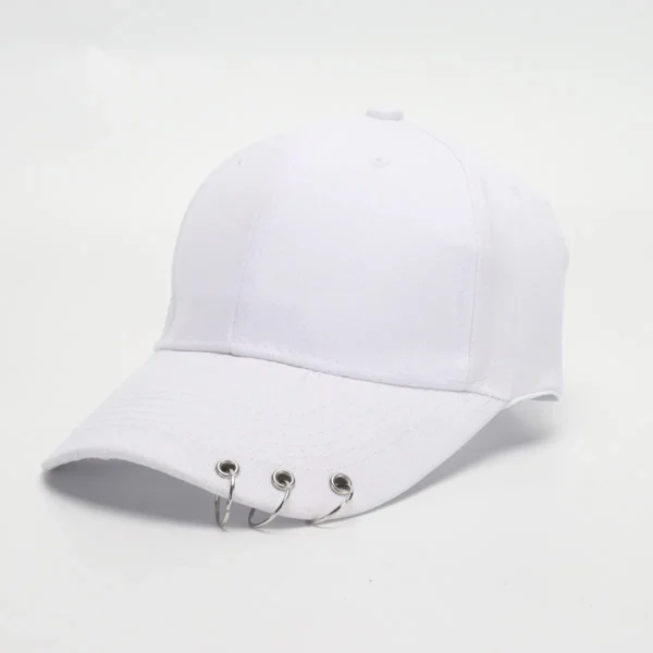 COKK Hip Hop Women s Baseball Cap With Ring Circle Snapback Hats For Men Women Unisex 2