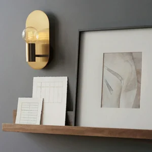 Modern Gold Bedroom Wall Lamp Decor Indoor Sconce Fixtures Luminaire Bedside Mounted Night Light House Decoration