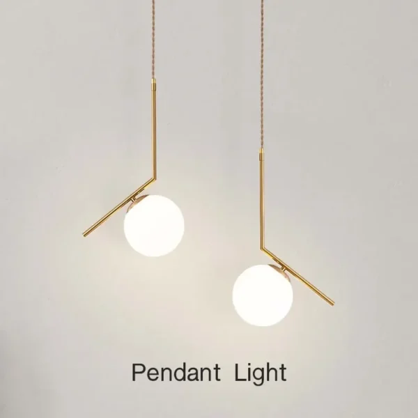 Modern Ceiling Chandeliers for Dining Table Room Kitchen Island Lamp Plating Luxury Gold Bedside Lustre Pendant