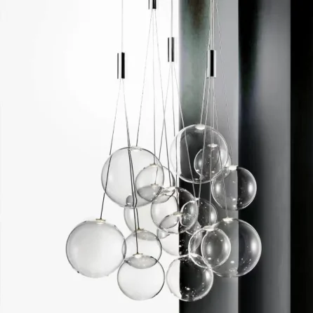 Modern-Led-Glass-Ball-Pendant-Lamp-for-Kitchen-Dining-Room-Bedroom-Hanging-Light-Design-Chrome-Home-2